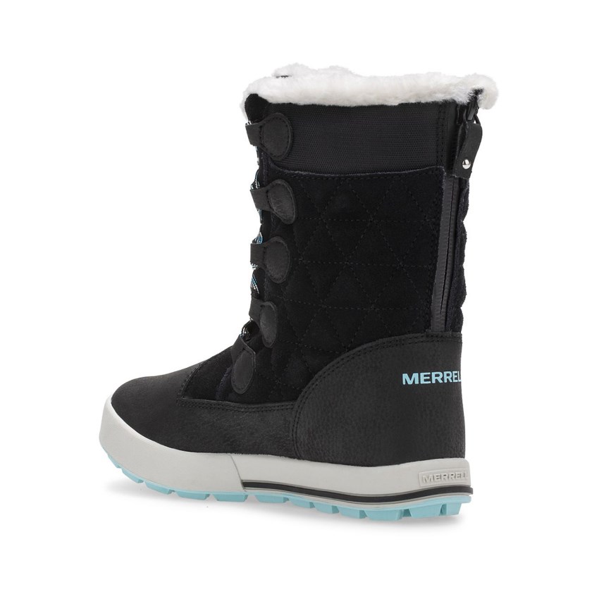 Bottes Merrell Heidi Waterproof Noir Enfant | M.M.EQKO